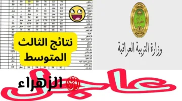 تعرف على موعد إعلان نتائج الصف الثالث المتوسط 2025 في العراق وتحديثاتها اللحظية