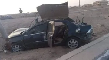 عاجل اليوم.. إصابة 4 أشخاص في تصادم بين سيارة ملاكي ودراجة نارية بالفيوم