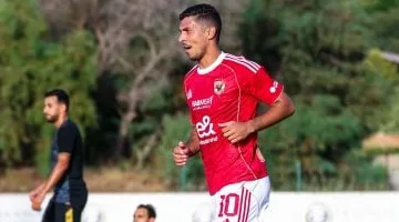 «قوة هجومية» محمد شريف مستمر في قيادة هجوم الأهلي أمام فاركو بالجولة الثانية لدوري نايل